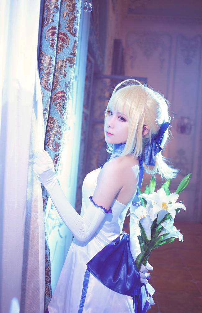 Cosplay福利/Saber Cn：橘子kamaria