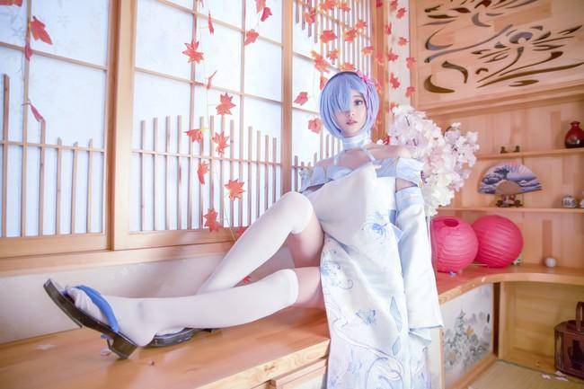 Cosplay福利/蕾姆cosplay Cn：软软酱 摄影：弦弦