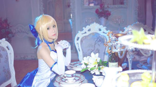 Cosplay福利/Saber Cn：橘子kamaria