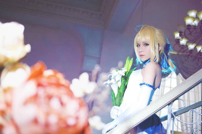 Cosplay福利/Saber Cn：橘子kamaria