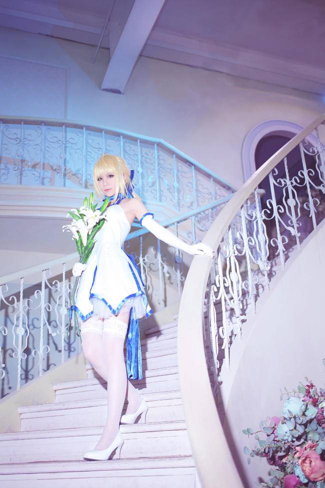 Cosplay福利/Saber Cn：橘子kamaria