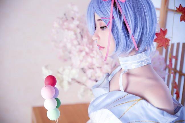 Cosplay福利/蕾姆cosplay Cn：软软酱 摄影：弦弦