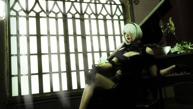 Cosplay福利/尼尔机械纪元2b性感御姐 Cn：杰西恩