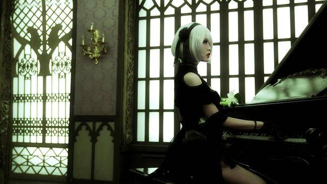 Cosplay福利/尼尔机械纪元2b性感御姐 Cn：杰西恩