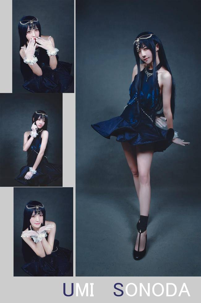 Cosplay福利/园田海未cosplay Cn：丝雨