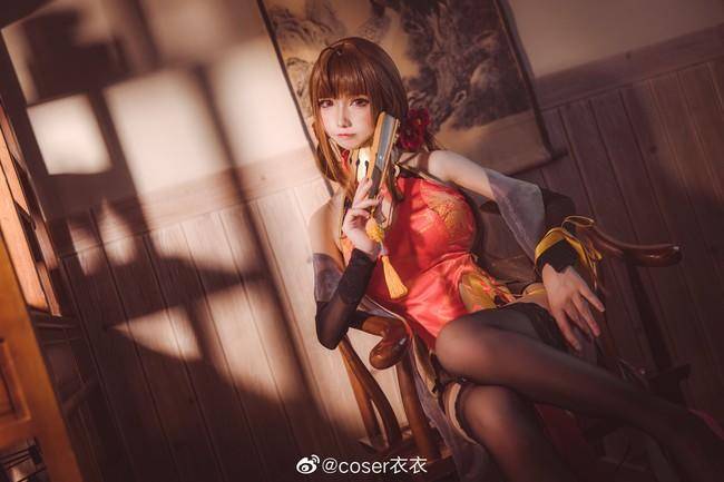 Cosplay福利/少女前线 红牡丹cosplay绝对领域