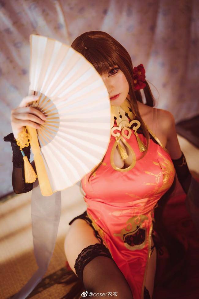 Cosplay福利/少女前线 红牡丹cosplay绝对领域