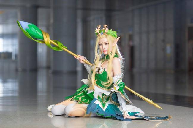 Cosplay福利/王者荣耀 王昭君cosplay Cn：肆月桃 千袖