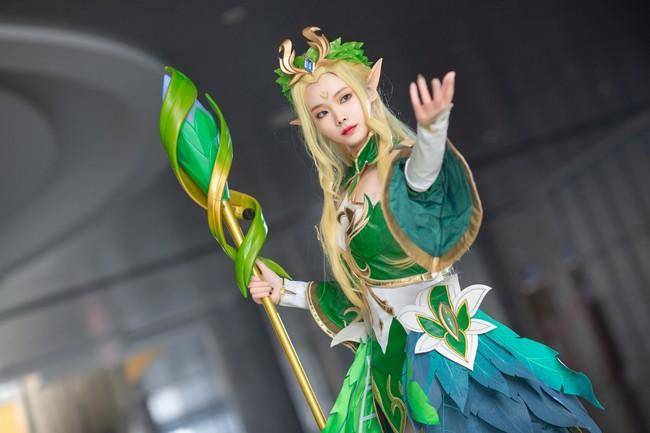 Cosplay福利/王者荣耀 王昭君cosplay Cn：肆月桃 千袖