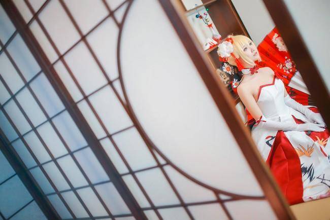Cosplay福利/SABER Cn:雪瞳 摄影:小风