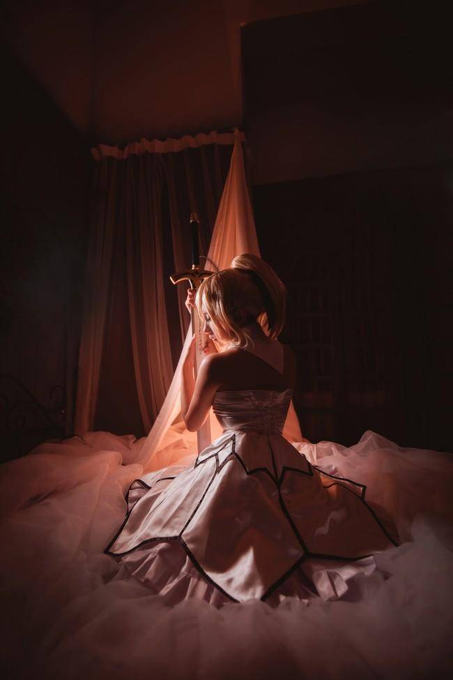 Cosplay福利/Saber Cn:雪瞳