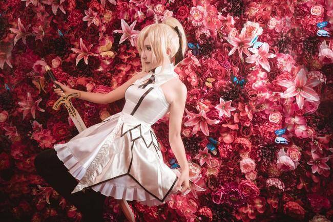 Cosplay福利/Saber Cn:雪瞳