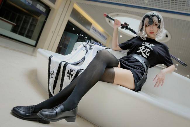 Cosplay福利/FGO黑贞 Cn：银茶