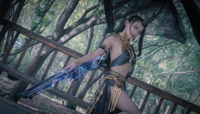 Cosplay福利/剑网3 Cn：马猴烧酒黑喵喵