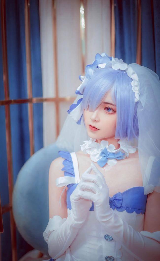 Cosplay福利/蕾姆花嫁 Cn：君珺