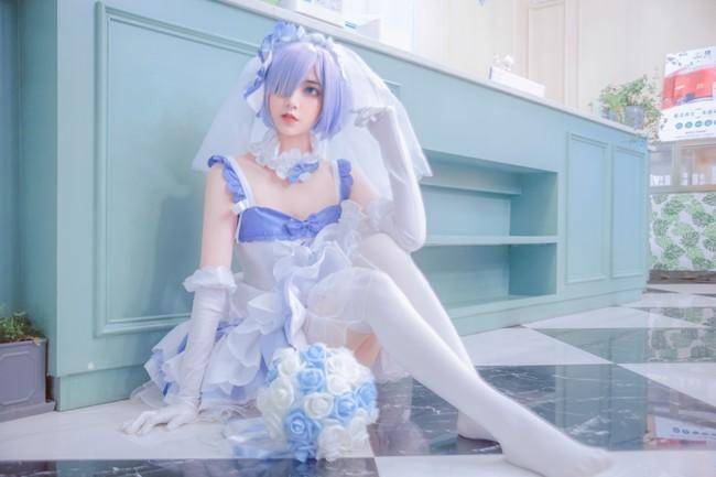 Cosplay福利/蕾姆花嫁 Cn：君珺