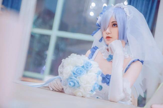 Cosplay福利/蕾姆花嫁 Cn：君珺