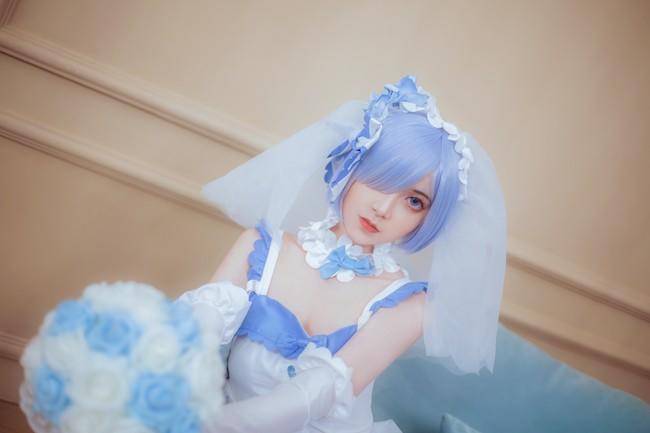 Cosplay福利/蕾姆花嫁 Cn：君珺