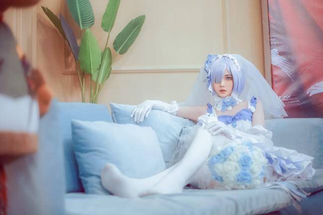 Cosplay福利/蕾姆花嫁 Cn：君珺