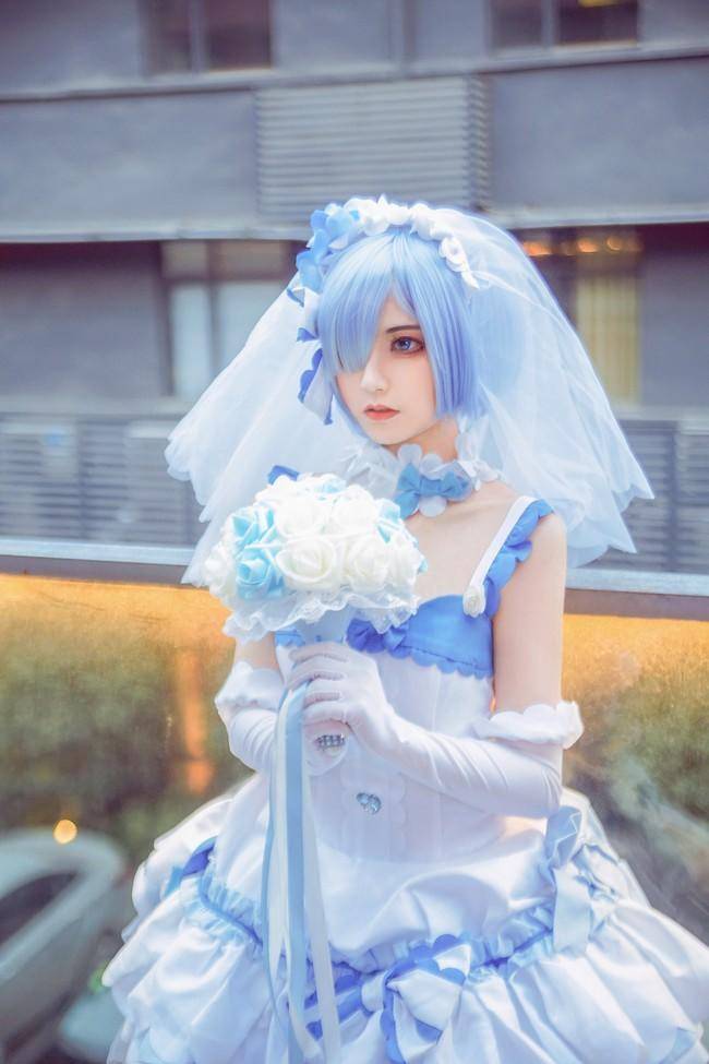 Cosplay福利/蕾姆花嫁 Cn：君珺