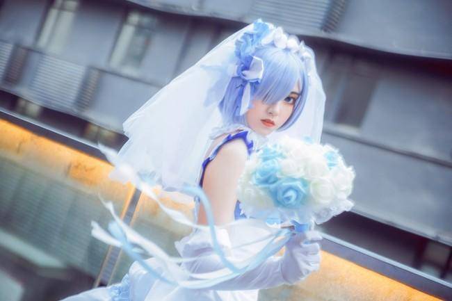 Cosplay福利/蕾姆花嫁 Cn：君珺