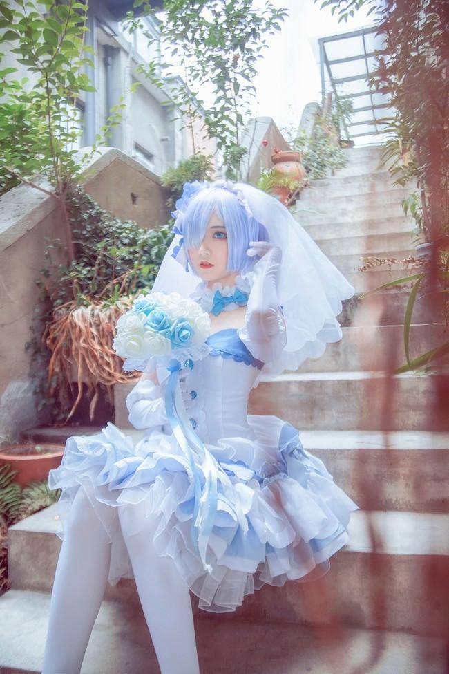 Cosplay福利/蕾姆花嫁 Cn：君珺