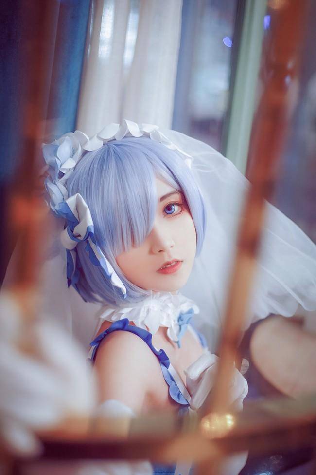 Cosplay福利/蕾姆花嫁 Cn：君珺