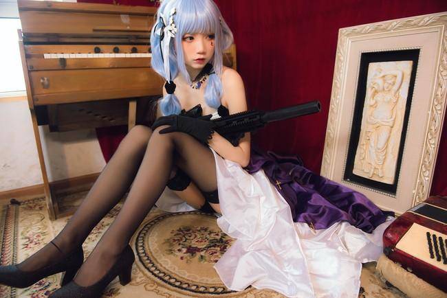 Cosplay福利/少女前线 HK416 Cn：五更百鬼