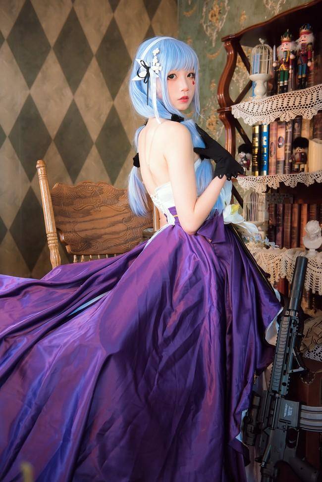 Cosplay福利/少女前线 HK416 Cn：五更百鬼