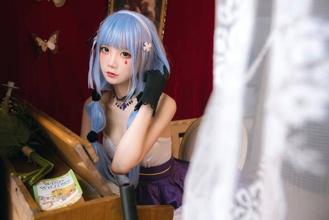 Cosplay福利/少女前线 HK416 Cn：五更百鬼