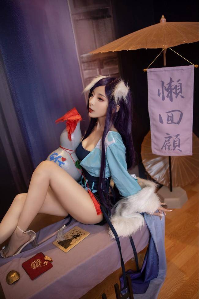 Cosplay福利/狐妖小红娘 涂山雅雅cosplay Cn：原天夕子
