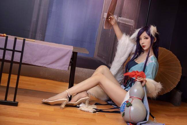 Cosplay福利/狐妖小红娘 涂山雅雅cosplay Cn：原天夕子