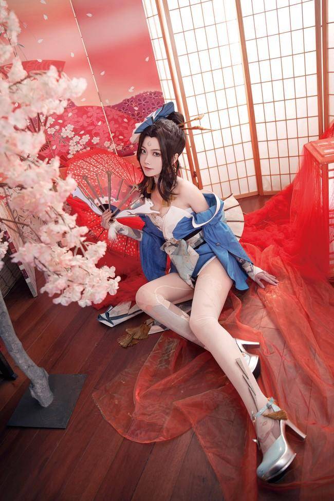 Cosplay福利/不知火舞cosplay Cn：繁花下栗