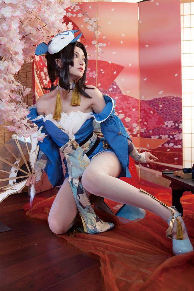 Cosplay福利/不知火舞cosplay Cn：繁花下栗