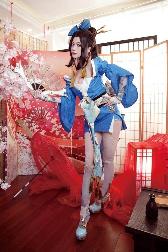 Cosplay福利/不知火舞cosplay Cn：繁花下栗