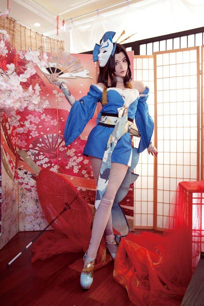 Cosplay福利/不知火舞cosplay Cn：繁花下栗