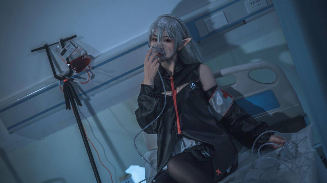 Cosplay福利/明日方舟 华法琳cosplay
