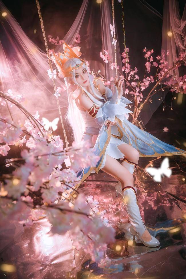 Cosplay福利/王者荣耀 貂蝉 Cn：陌九 万万