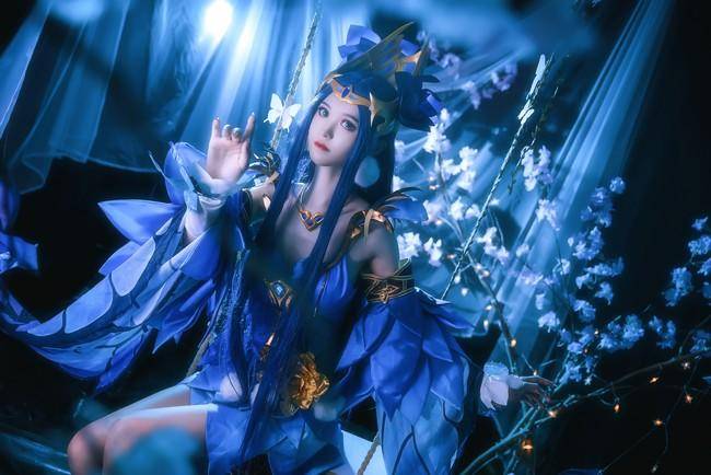 Cosplay福利/王者荣耀 貂蝉 Cn：陌九 万万