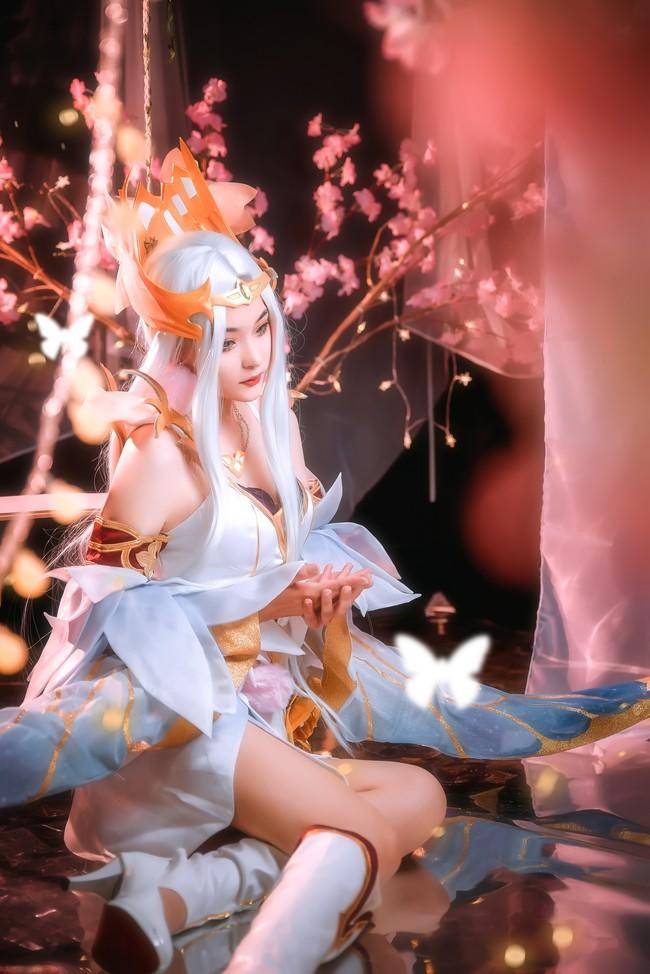 Cosplay福利/王者荣耀 貂蝉 Cn：陌九 万万