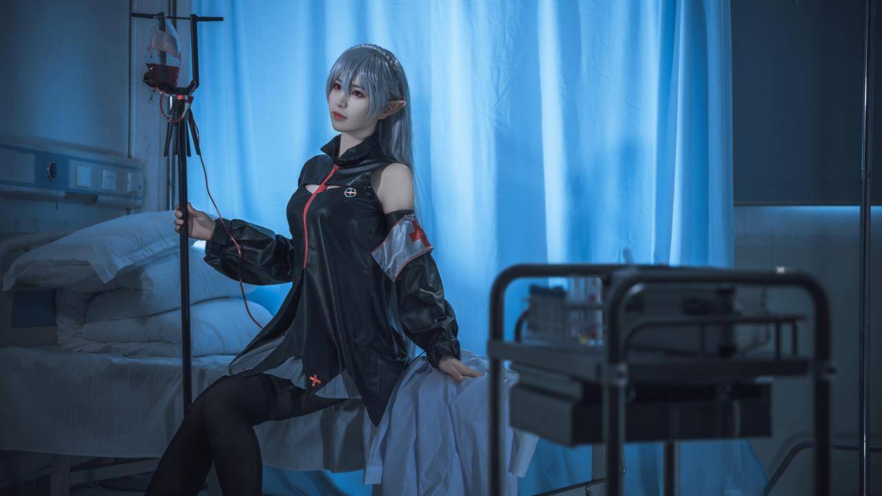 Cosplay福利/明日方舟 华法琳cosplay