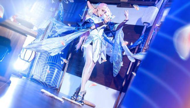 Cosplay福利/王者荣耀 貂蝉美腿 Cn：奶狮