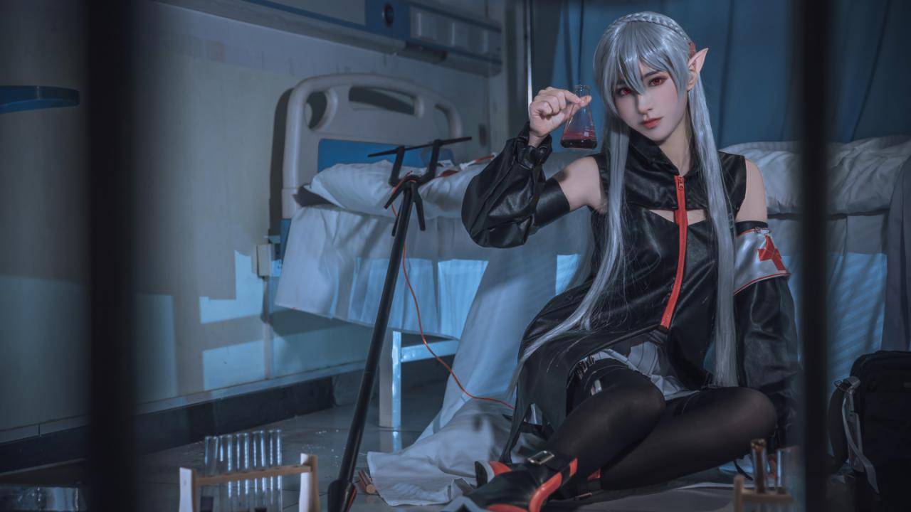 Cosplay福利/明日方舟 华法琳cosplay