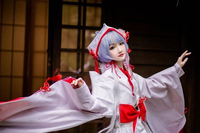 Cosplay福利/VOCALOID 洛天依cosplay Cn：白无垢