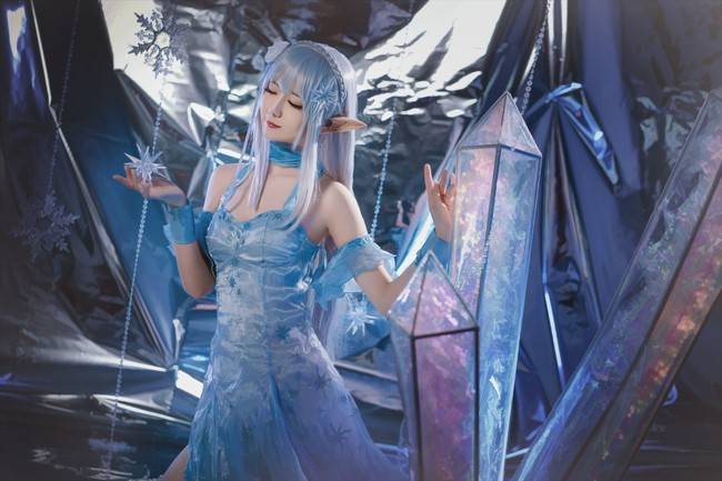 Cosplay福利/艾米莉亚cosplay Cn：弥音音