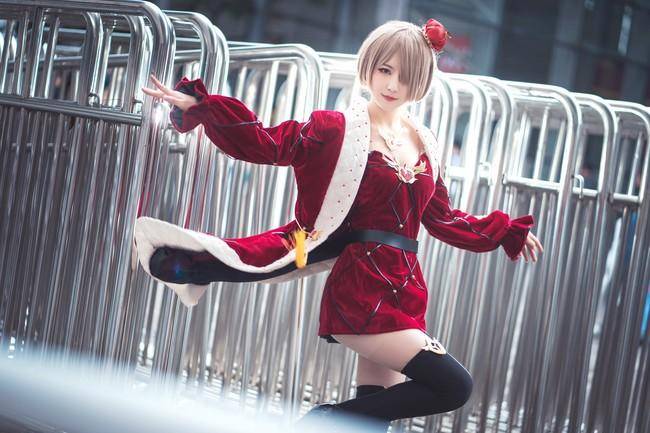 Cosplay福利/崩坏3丽塔 绝对领域 Cn：弥音音