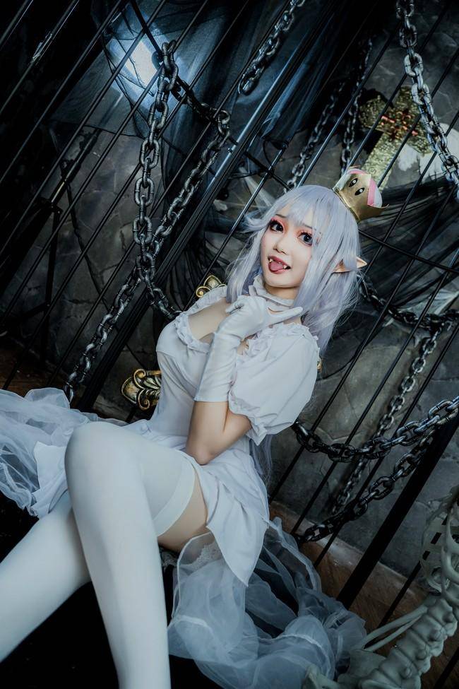 Cosplay福利/超级马里奥 幽灵姬cosplay Cn：元素