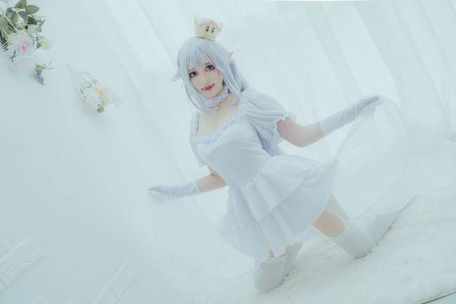 Cosplay福利/超级马里奥 幽灵姬cosplay Cn：元素