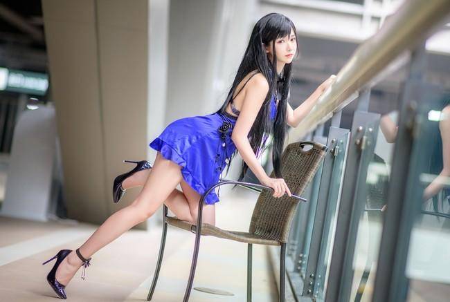 Cosplay福利/最终幻想7 蒂法 Cn：鳗鱼霏儿