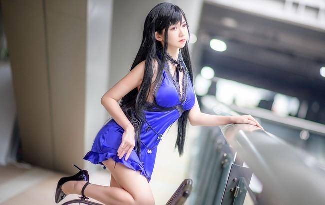 Cosplay福利/最终幻想7 蒂法 Cn：鳗鱼霏儿